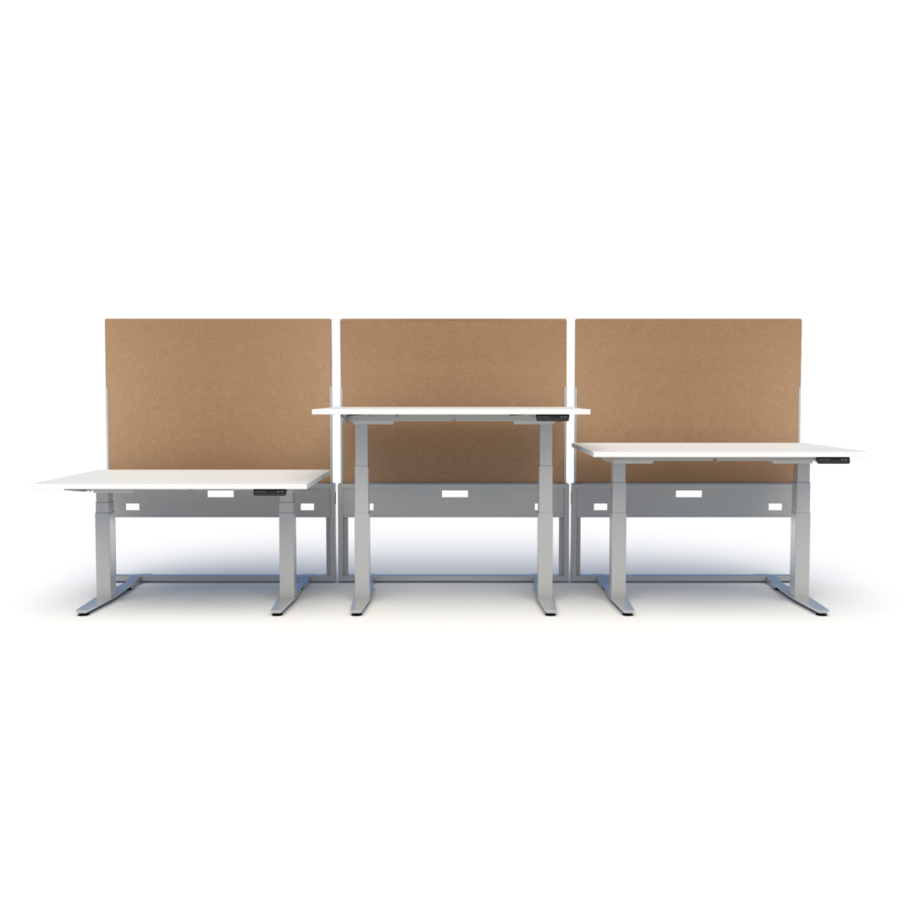 HiLo Hub in Silver with Taupe PET screens