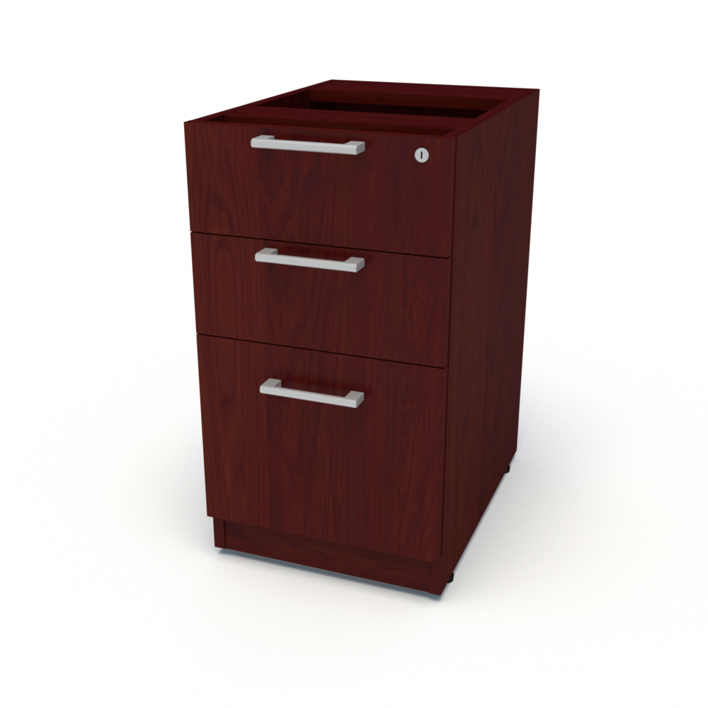 Top Supporting Pedestal, Box Box File (American Cherry)