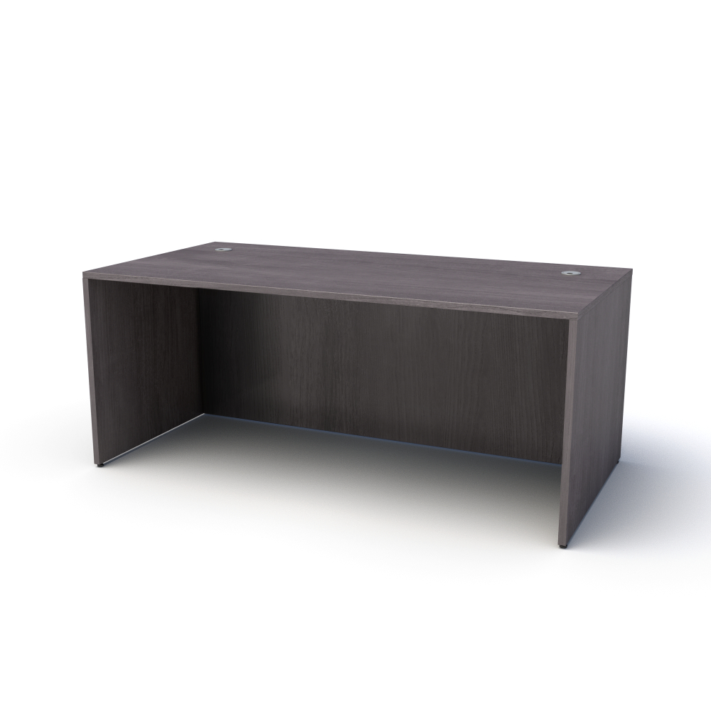 Pivit Straight Desk in Grey Ash (48x30
