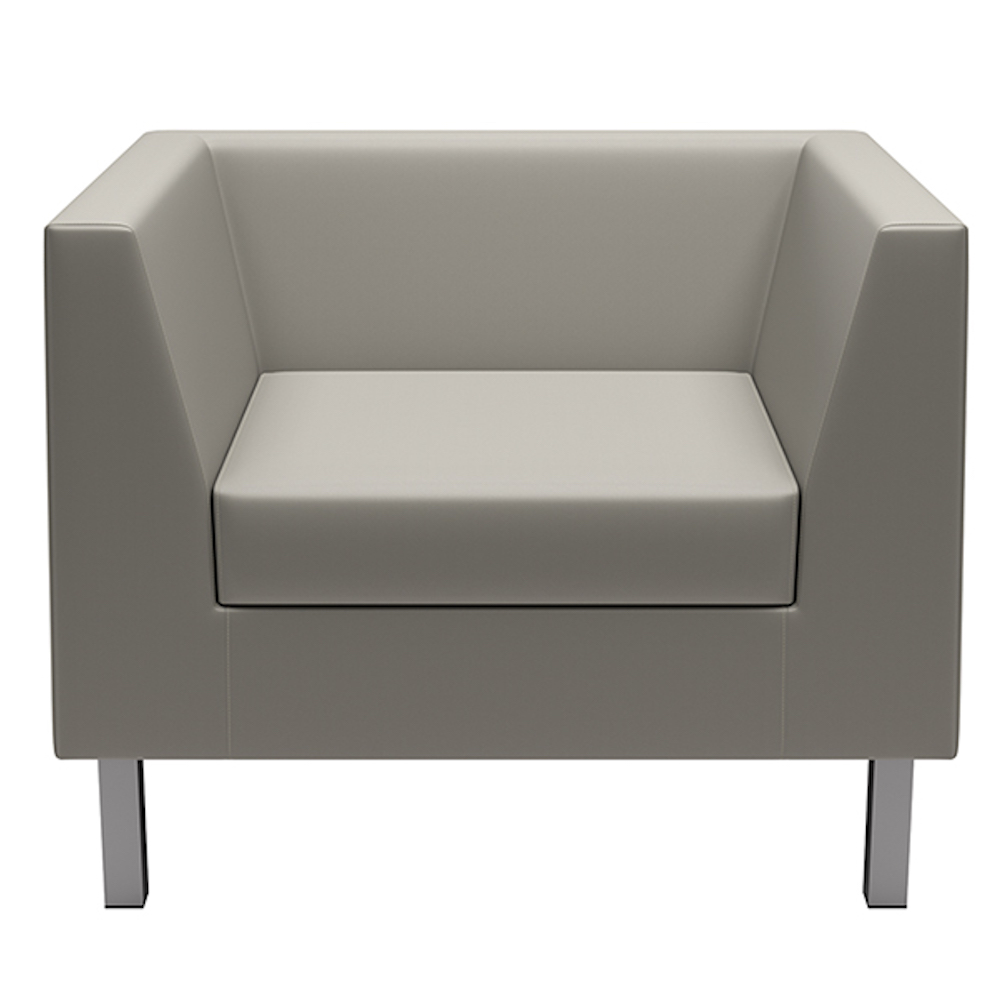 Zoey Club Chair in Dove